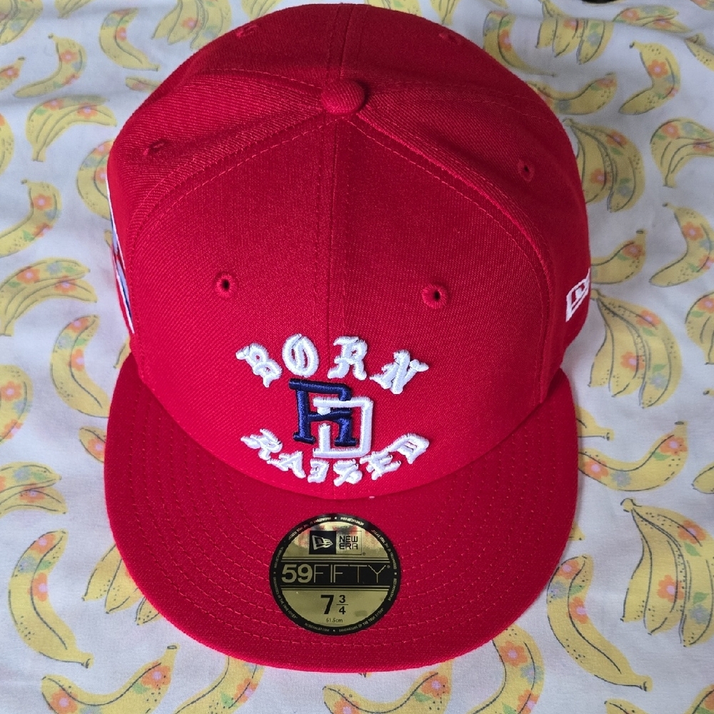 New Era Royal Blue Born Raised Fitted Cap WBC Dominican Rep.